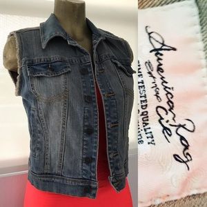 AMERICAN RAG Sleeveless DENIM VEST Jacket M
